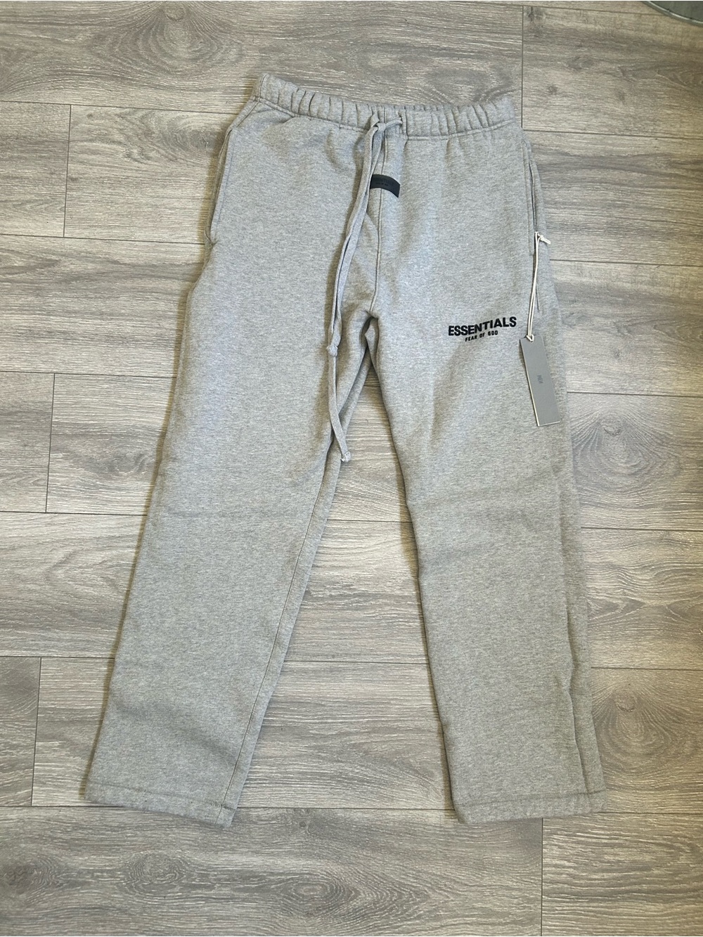 Size Small | Fear of God Essentials Dark Oatmeal relaxed pants